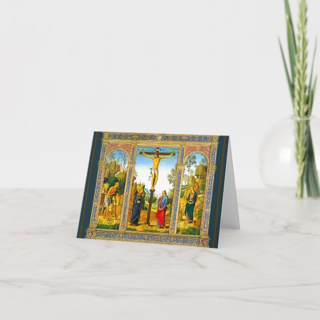 Carte La Crucifixion du Christ (Devant)