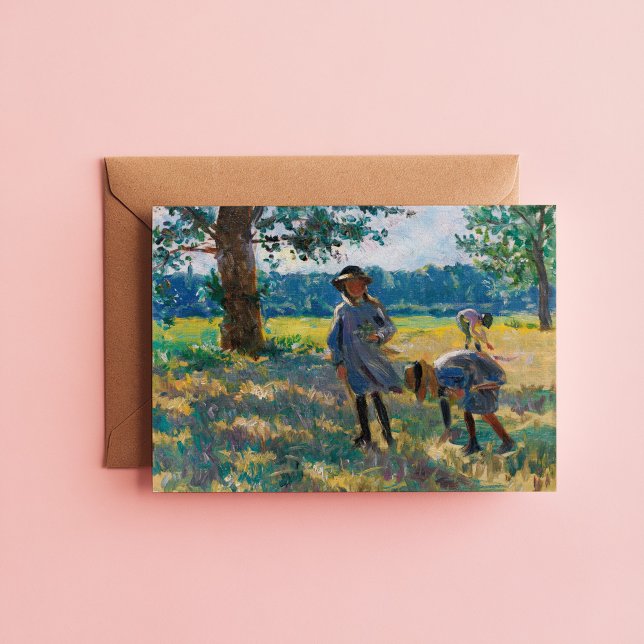 Carte La Cueillette des Fleurs | Henri Lebasque (Créateur téléchargé)