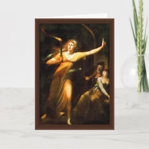 Carte La Dame De La Semaine Macbeth Par Füssli Johann He