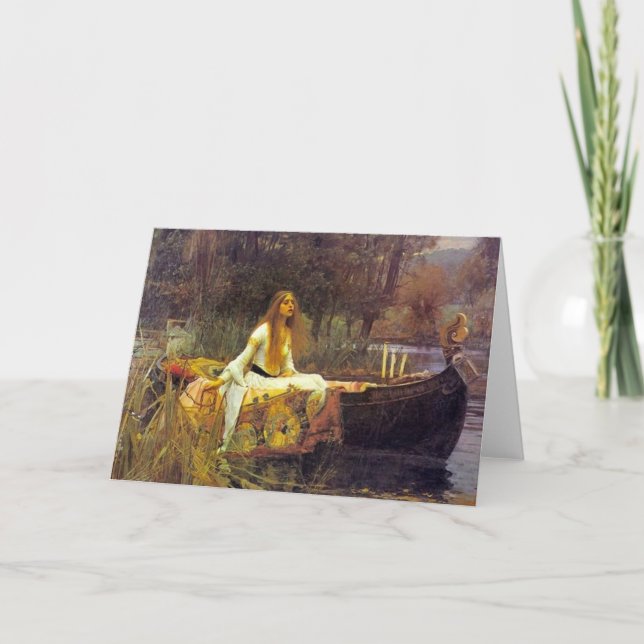 Carte La Dame de Shallot (Devant)