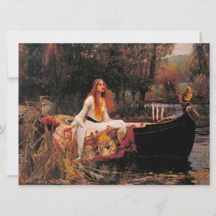 Carte La Dame de Shalott (Beauté médiévale)