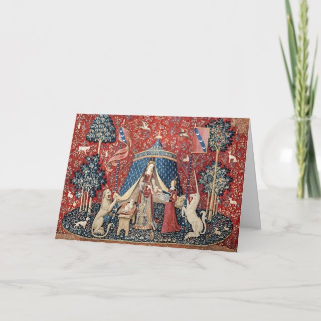 Carte La Dame et l'Unicorne, À mon seul désir (Devant)