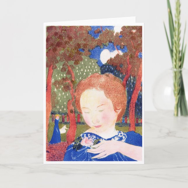 Carte La dame qui touche le Corse, Maurice Denis (Devant)