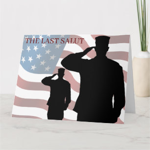 CARTE LA DERNIÈRE SALUT