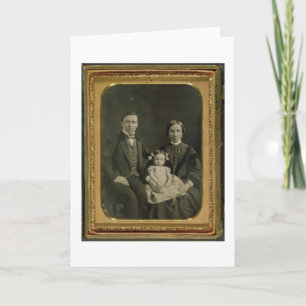 Carte La famille de Hiller, c.1850 (daguerréotype)