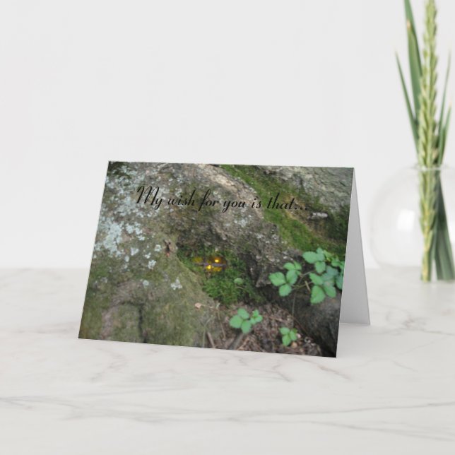 Carte "La Fée était à la maison" (Devant)