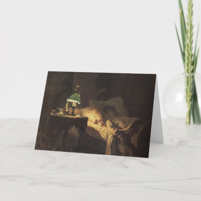 Carte La femme malade (par Vasily Polenov) (Devant)