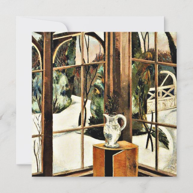 Carte La fenêtre, Iver Heath, tableau de Paul Nash (Devant)