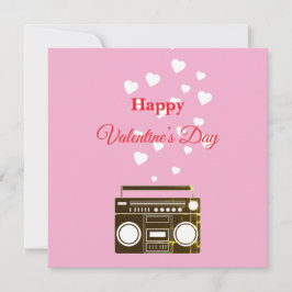 Carte la fête de la Saint-Valentin
