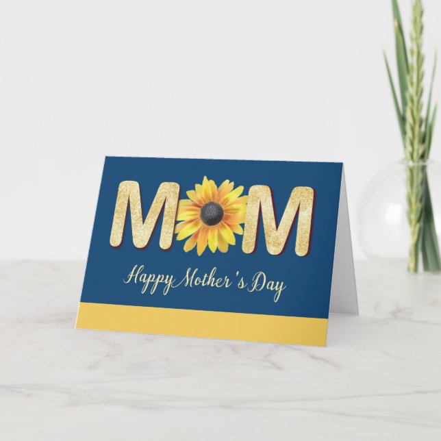 Carte La fête des mères de nous tous Maman avec une Marg (Devant)