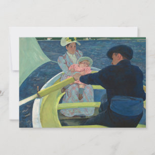 Carte La fête nautique   Mary Cassatt
