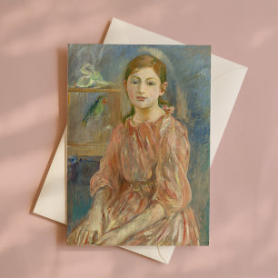 Carte La fille de l'artiste   Berthe Morisot