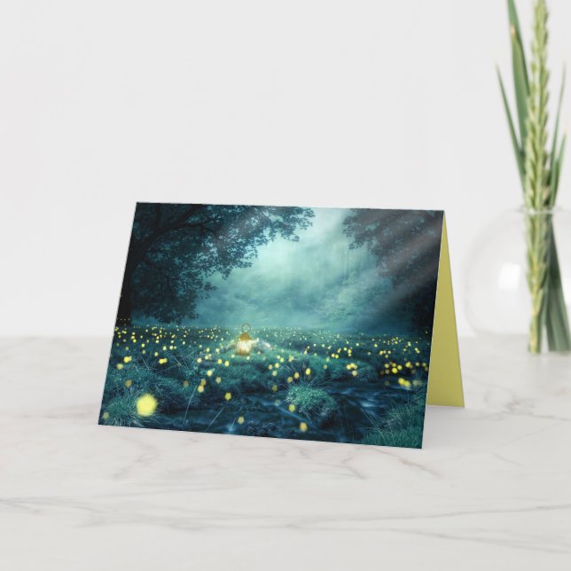 Carte La forêt de lucioles (Devant)