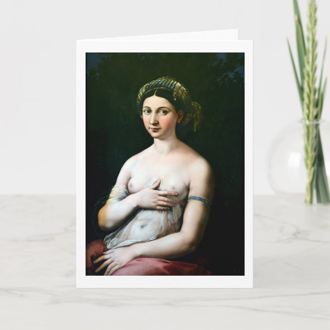 Carte La Fornarina, Raphael (Devant)