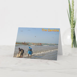 Carte La Gambie