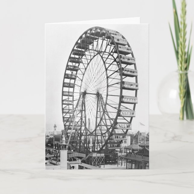 Carte La grande roue de la Columbie mondiale (Devant)