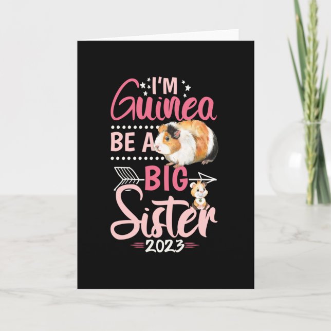Carte La Grande Soeur 2023 - La Guinée Pig Pun (Devant)