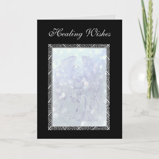 Carte La guérison de l'ange va bien (Devant)