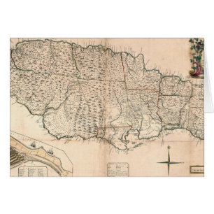CARTE : La JAMAÏQUE, 1755 2