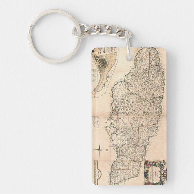 CARTE : La JAMAÏQUE, 1755 2 (Devant)