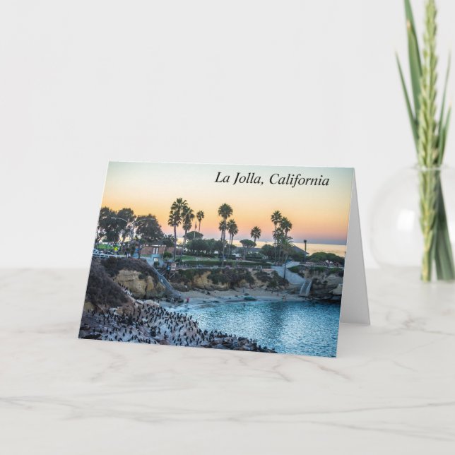 Carte La Jolla Californie (Devant)