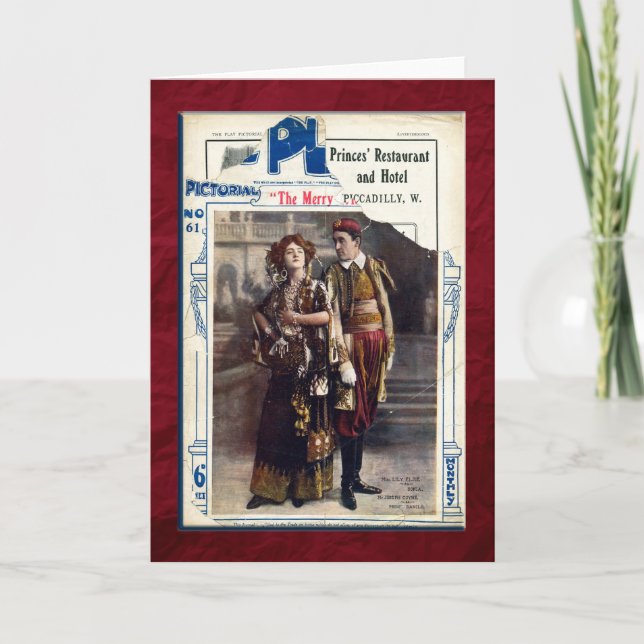 Carte La joyeuse veuve (Devant)