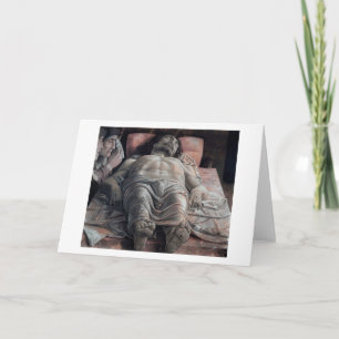 Carte La lamentation sur le Christ mort, Mantegna