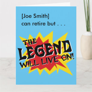 Carte La Légende Du Parti De La Retraite Vivra