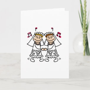 Carte La lesbienne dansent d'abord