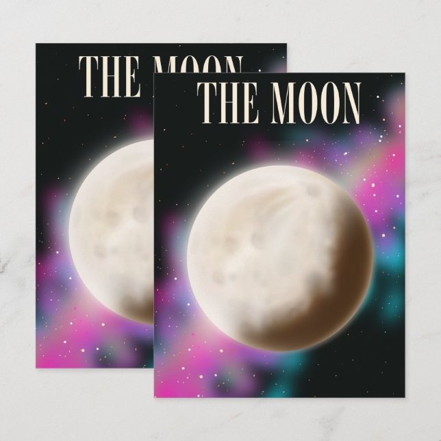 Carte La Lune (Devant / Derrière)