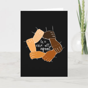 Carte La lutte contre le racisme et l'égalité