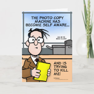 Carte La machine à photocopier