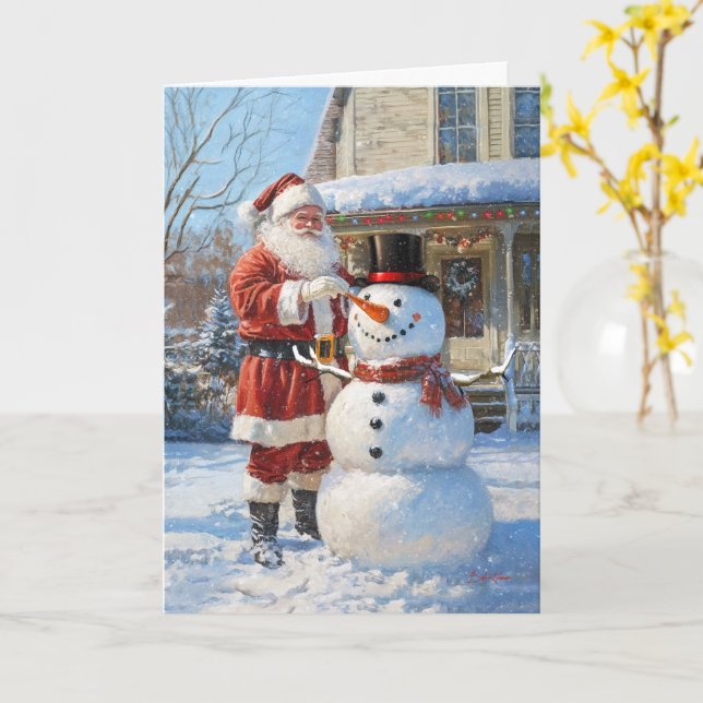 Carte La magie des fêtes (Fleur jaune)