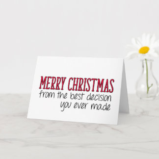 Carte La Meilleure Décision Que Tu Ais Jamais Faite, Noë