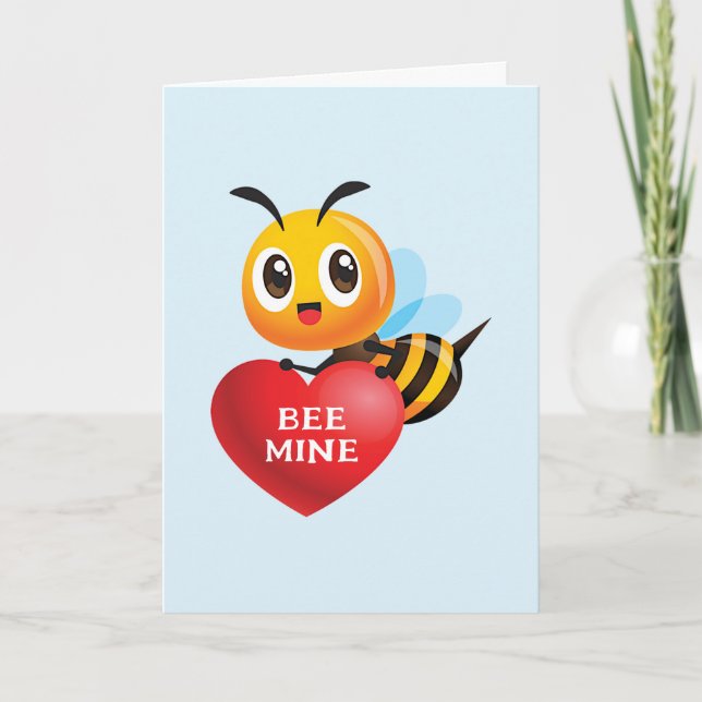 Carte La mine d'abeilles Valentine Pun (Devant)