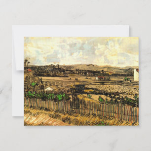 Carte La Moisson en Provence Montmajour de Vincent van G