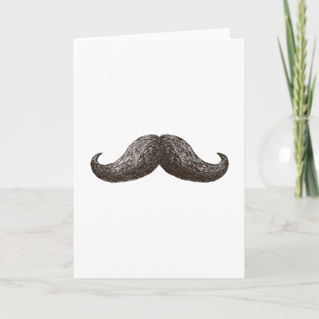 Carte La Mustache (verticale) (Devant)