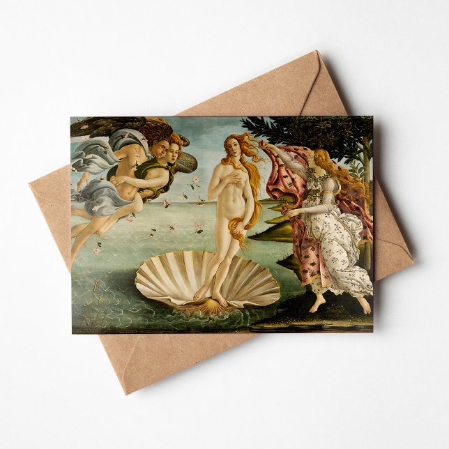 Carte La naissance de Vénus | Botticelli (Créateur téléchargé)