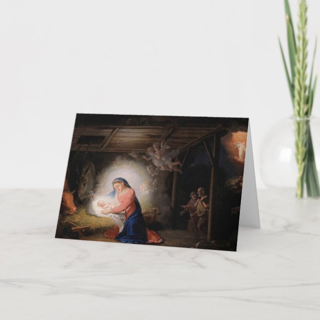 Carte La Nativité du Christ (par Vladimir Borovikovsky) (Devant)