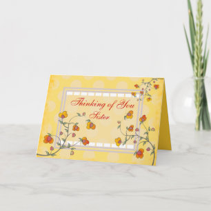 Carte La nonne catholique "pensant à vous" cardent