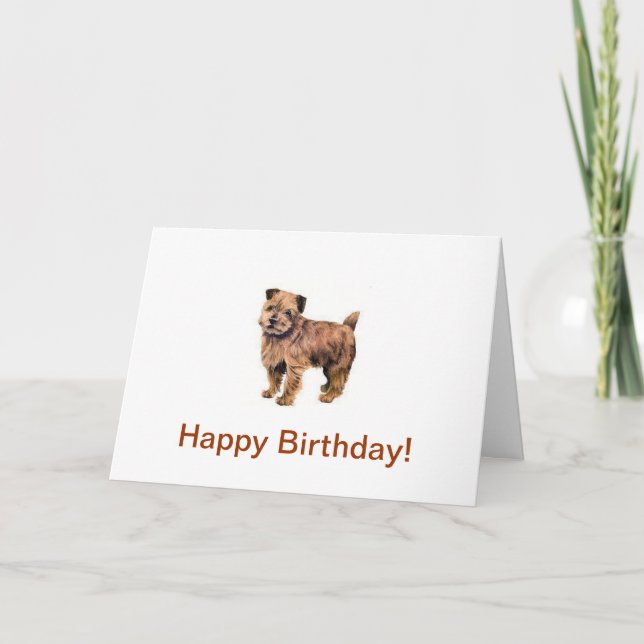 Carte La Norfolk Terrier (Devant)