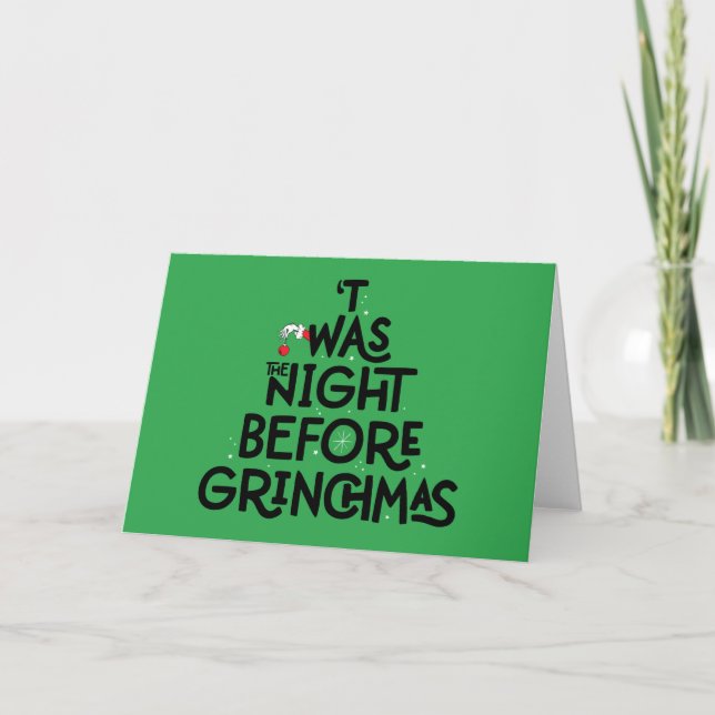 Carte La Nuit avant Grinchmas (Devant)