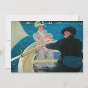 Carte La Partie en bateau par Mary Cassatt, Beaux-Arts V