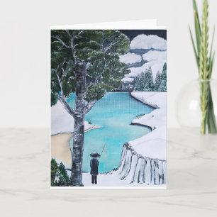 Carte La peinture du pêcheur par Alfred Fox