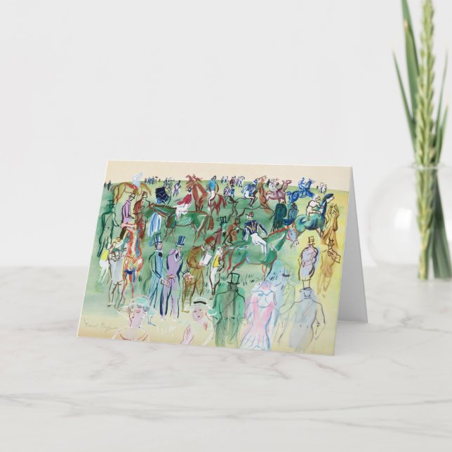 Carte La Pelouse | Raoul Dufy (Devant)