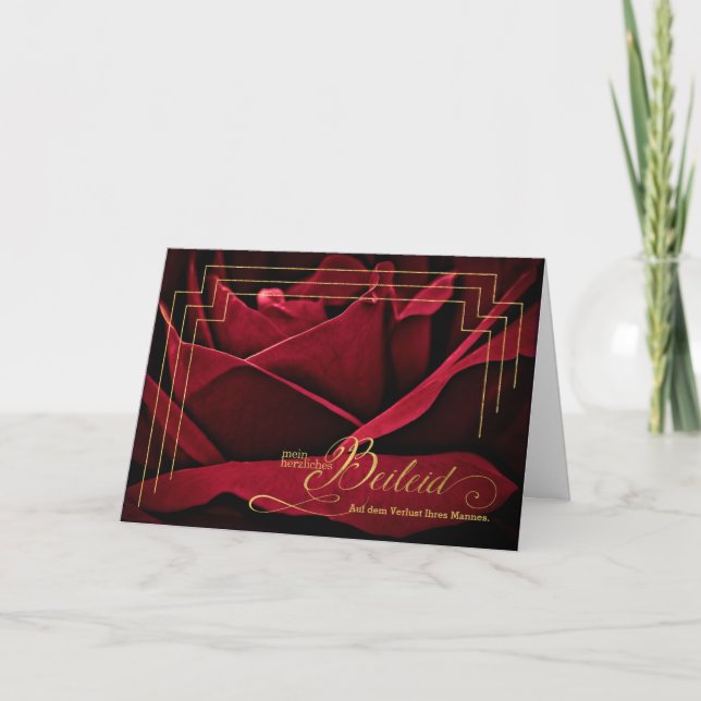 Carte La perte de sympathie allemande du Rose de la déli (Devant)
