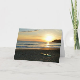 Carte La planche à voile verte