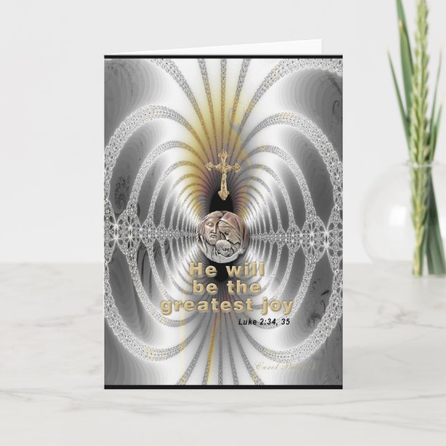 Carte La plus grande joie (carte) (Devant)