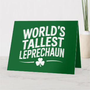 Carte La plus haute journée Leprechaun St. Patrick