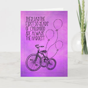 Carte La Première 50 Years of Childhood Birthday Card